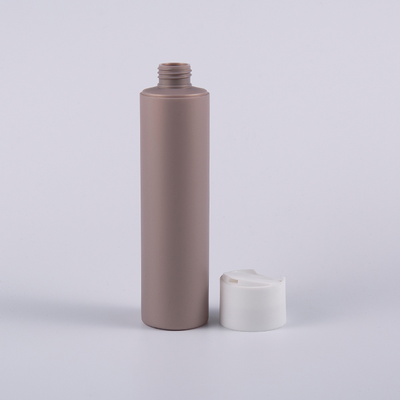디스크 캡을 가진 다수 색깔 소프트 터치 원형 250ml 정화 병