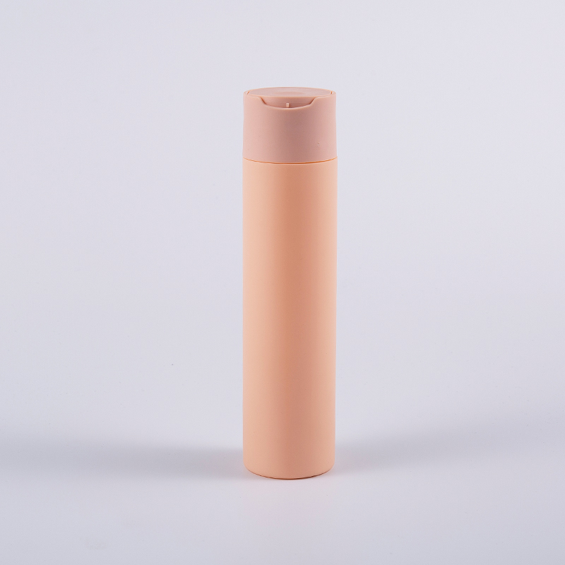 디스크 캡을 가진 다수 색깔 소프트 터치 원형 250ml 정화 병