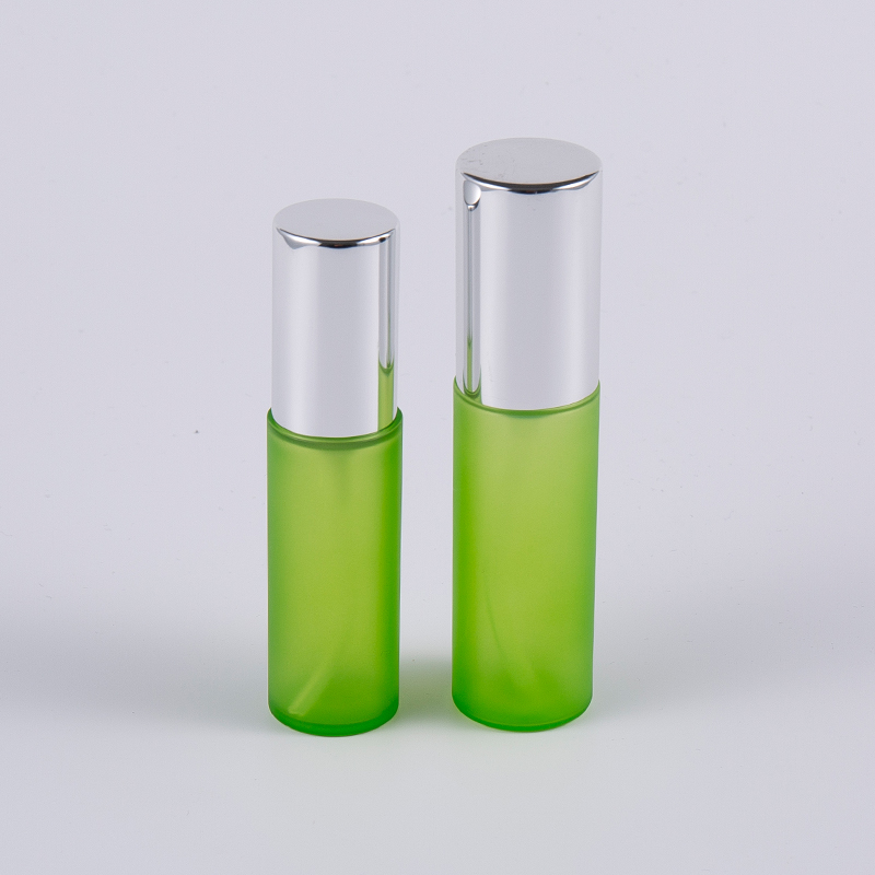 그린 프로스트 20ml 30ml PET PETG 둥근 두꺼운 벽 펌프가 있는 로션 병