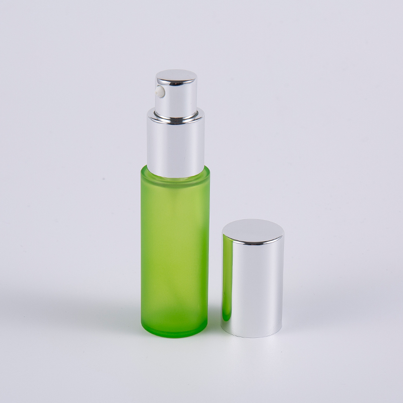 그린 프로스트 20ml 30ml PET PETG 둥근 두꺼운 벽 펌프가 있는 로션 병 그린 프로스트 20ml 30ml PET PETG 둥근 두꺼운 벽 펌프가 있는 로션 병