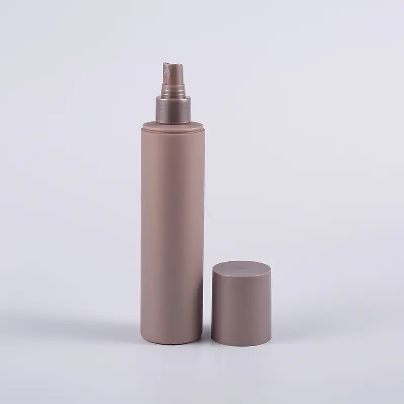 플라스틱 펌프를 가진 다수 색깔 소프트 터치 원형 250ml 정화 병 플라스틱 펌프를 가진 다수 색깔 소프트 터치 원형 250ml 정화 병