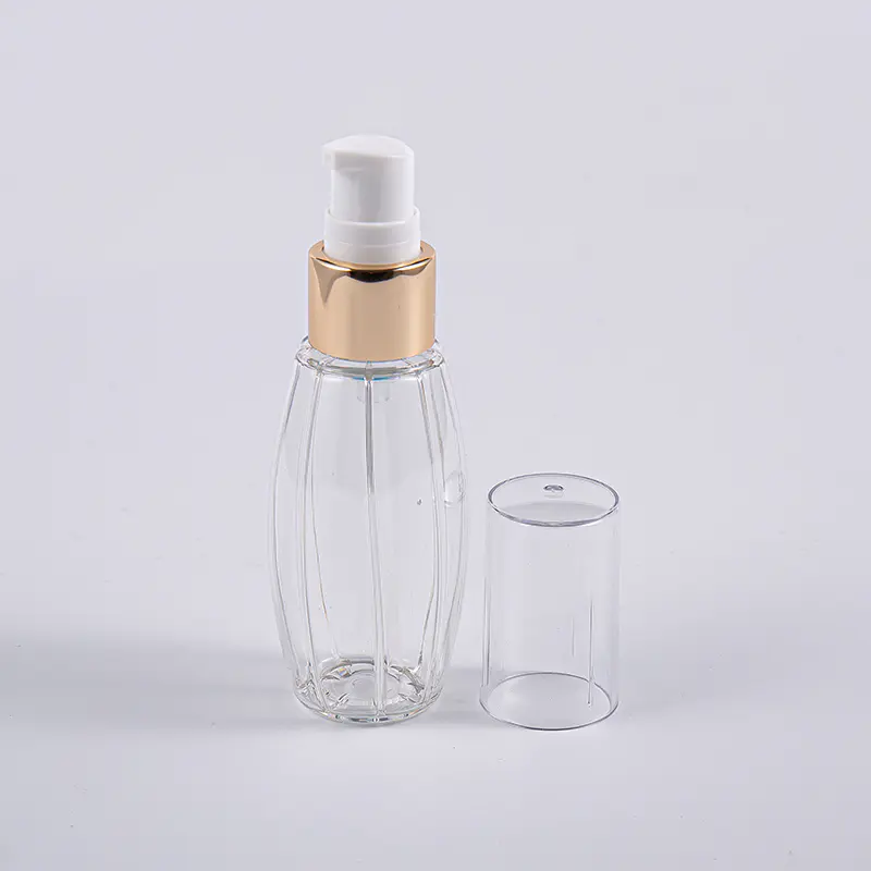 펌프가 있는 여행용 50ml PETG 공 모양 병