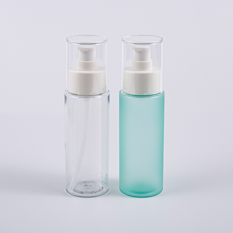 라운드 100ml 프로스트 PET 페이셜 토너 병