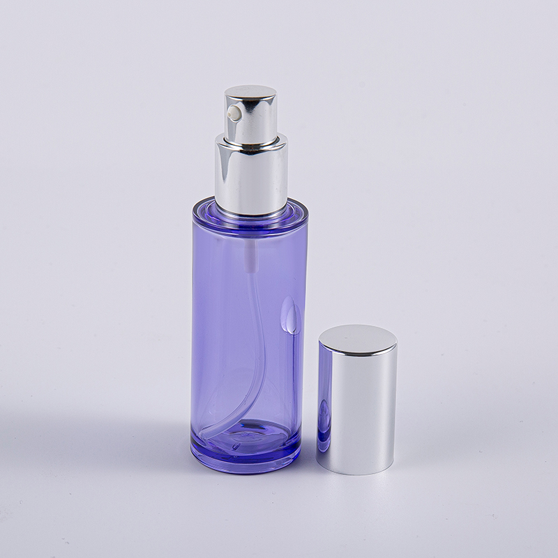 알루미늄 펌프 여행 사용을 가진 고품질 35ml 둥근 로션 병