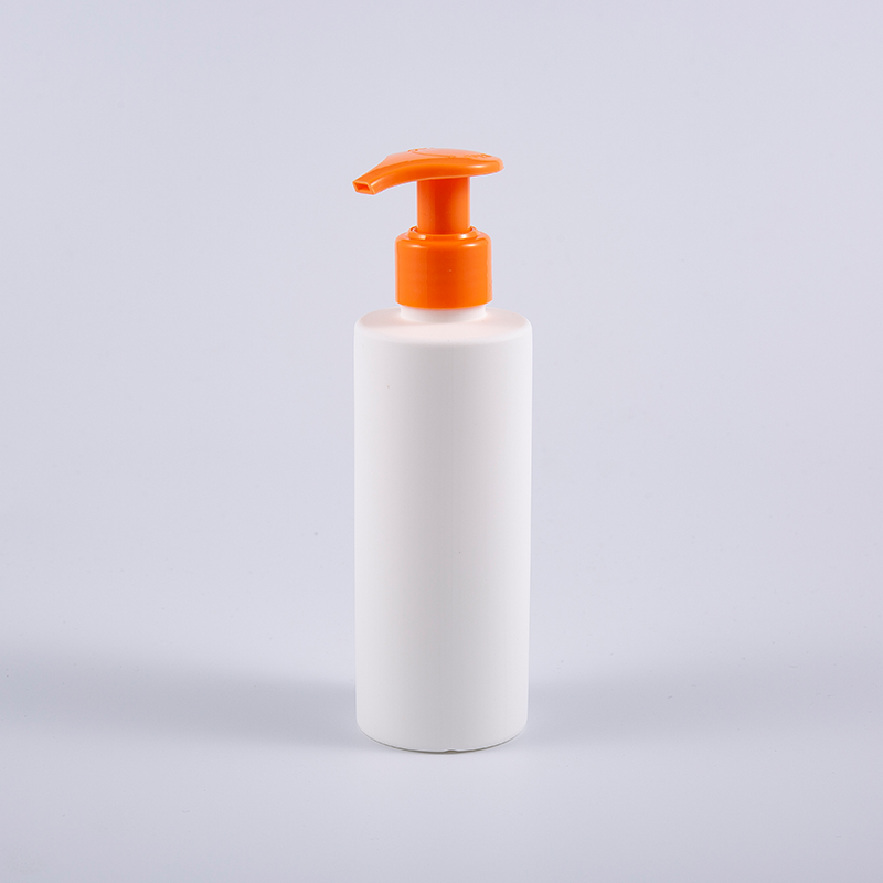 프로스트 화이트 라운드 200ml PE 핸드 워시 펌프 로션 클렌징 병 프로스트 화이트 라운드 200ml PE 핸드 워시 펌프 로션 클렌징 병