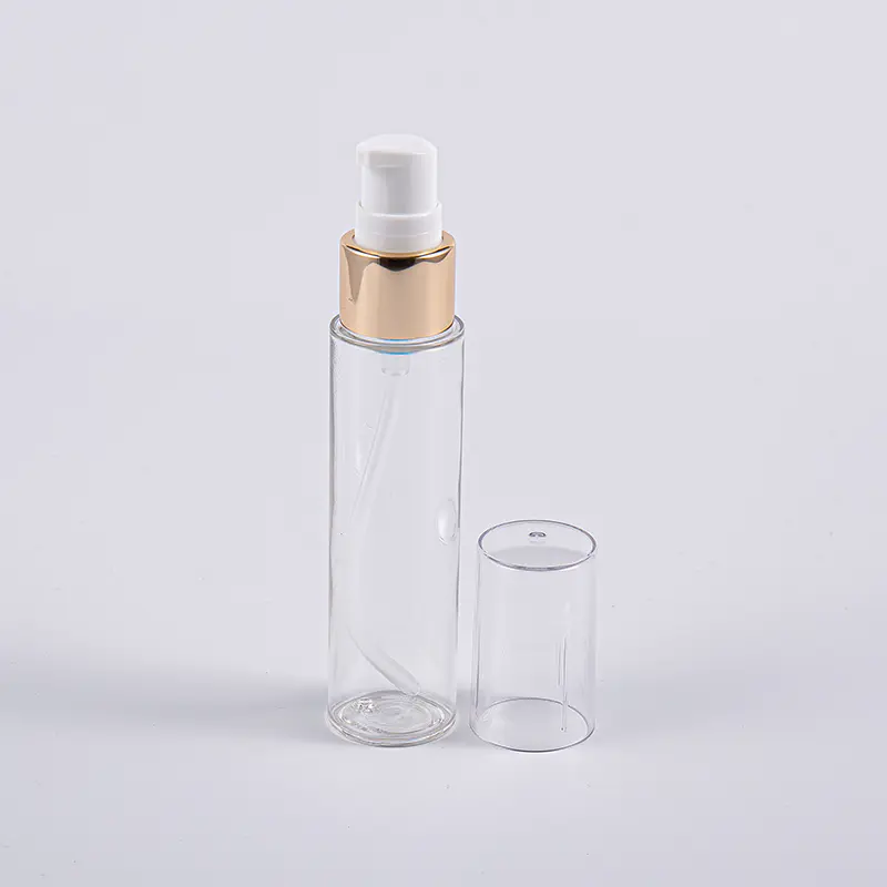 펌프가 있는 여행용 20ml 30ml 40ml 슬림 PETG 로션 병