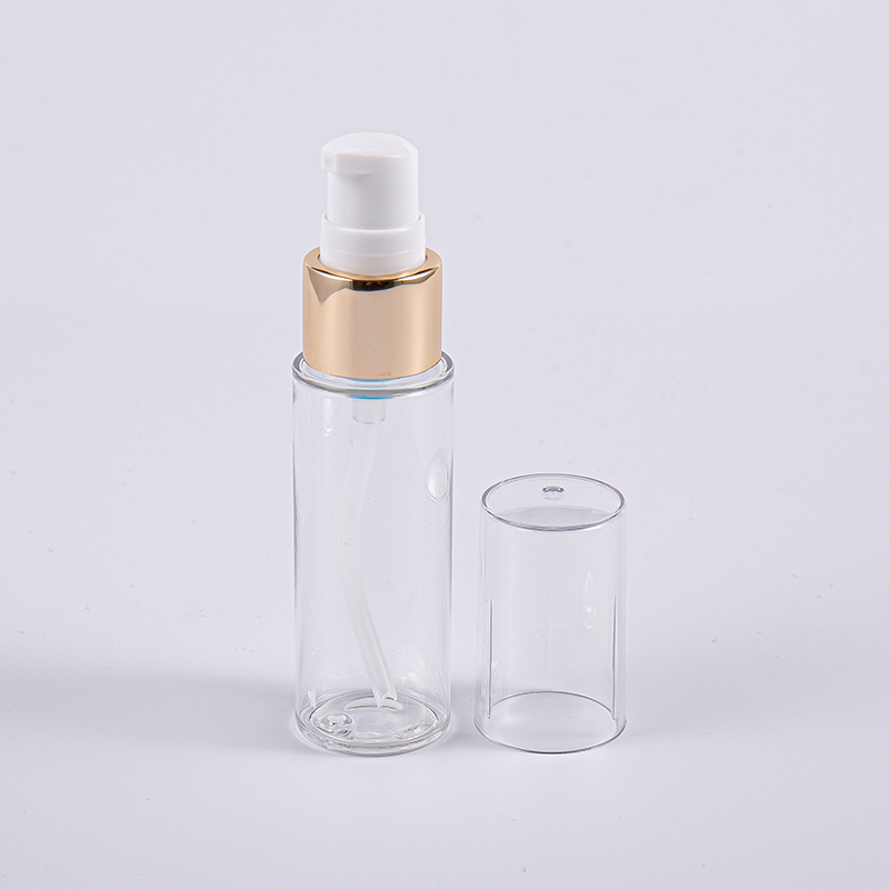 펌프가 있는 여행용 20ml 30ml 40ml 슬림 PETG 로션 병