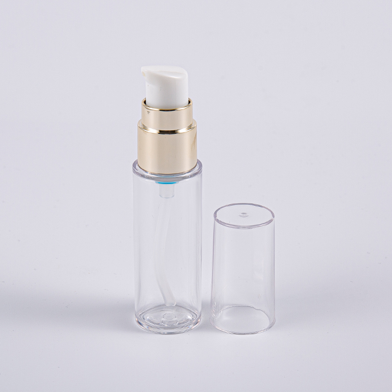 펌프가 있는 여행용 20ml 30ml 40ml 슬림 PETG 로션 병