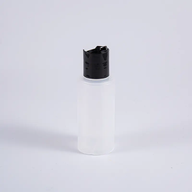 프로스트 75ml 폴리에틸렌 원형 병(플립 캡 포함)