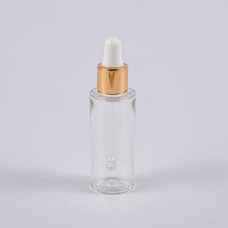 여행용 펌프가 있는 10ml 20ml 30ml 50ml 슬림 PETG 로션 병 사용