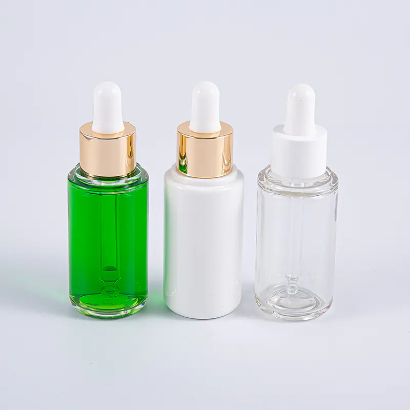 알루미늄 펌프 여행 사용을 가진 고품질 35ml 둥근 로션 병