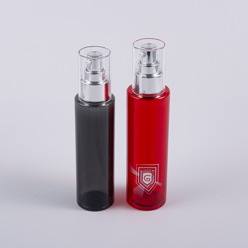 휴대용 용기 설계 150ml 라운드 클렌징 토너 병 휴대용 용기 설계 150ml 라운드 클렌징 토너 병