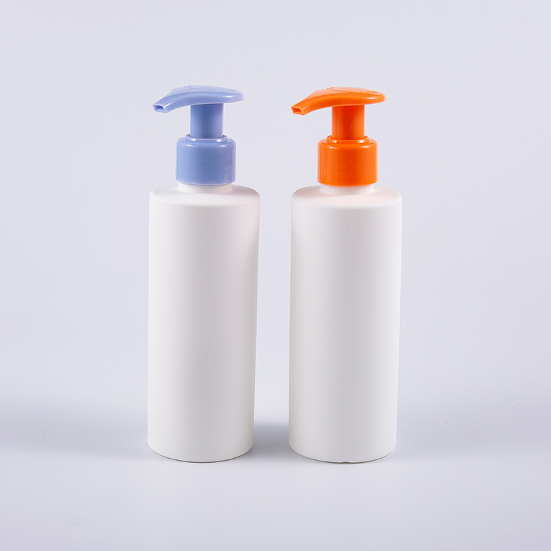 프로스트 화이트 라운드 200ml PE 핸드 워시 펌프 로션 클렌징 병